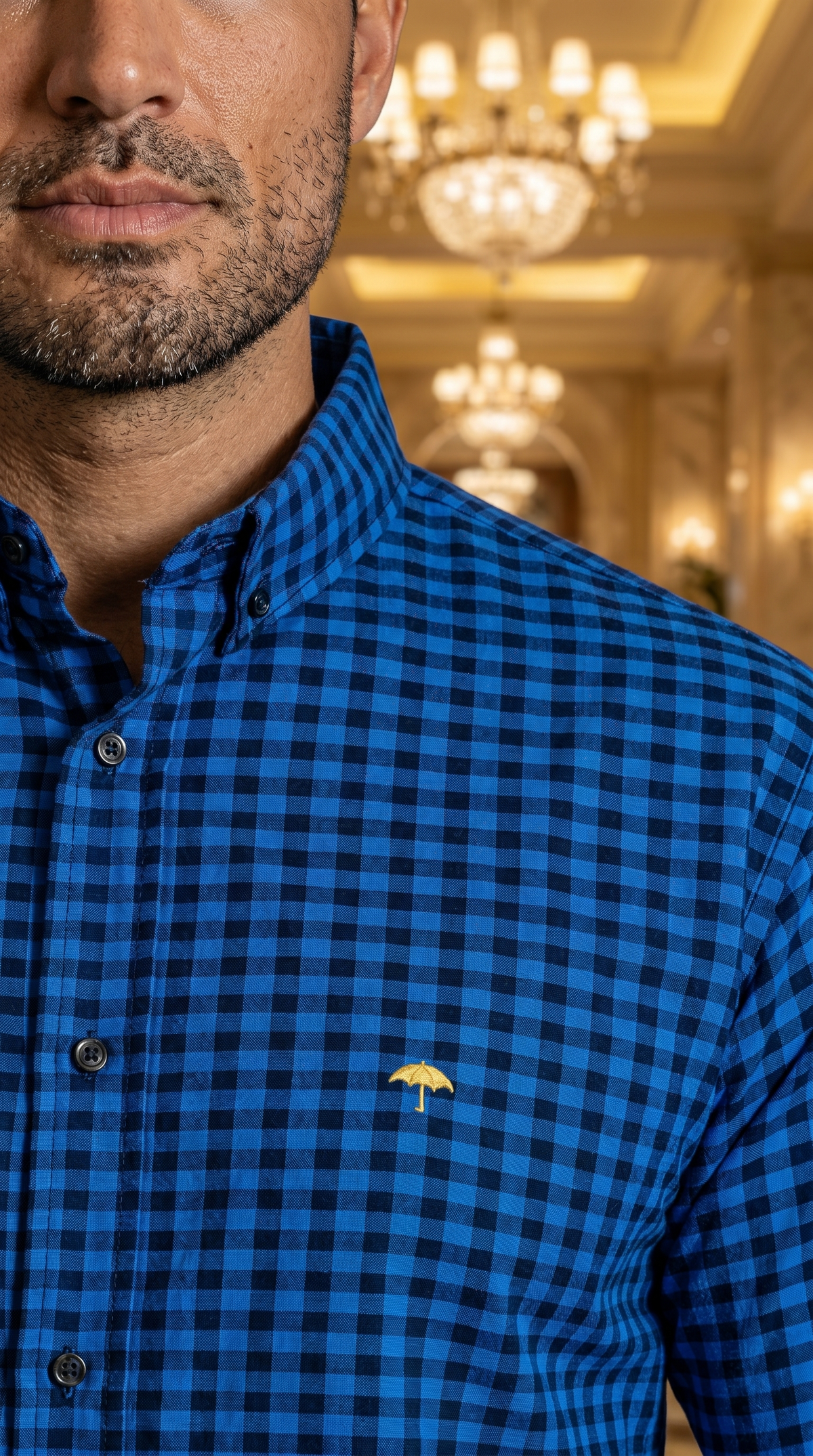 Camisa de Hombre   — Moon & Rain. Prenda elegante y moderna.