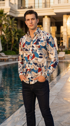 Camisa Hombre  — Modelo  de Moon & Rain. Calidad premium.