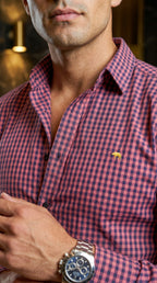 Camisa de Hombre   — Moon & Rain. Prenda elegante y moderna.