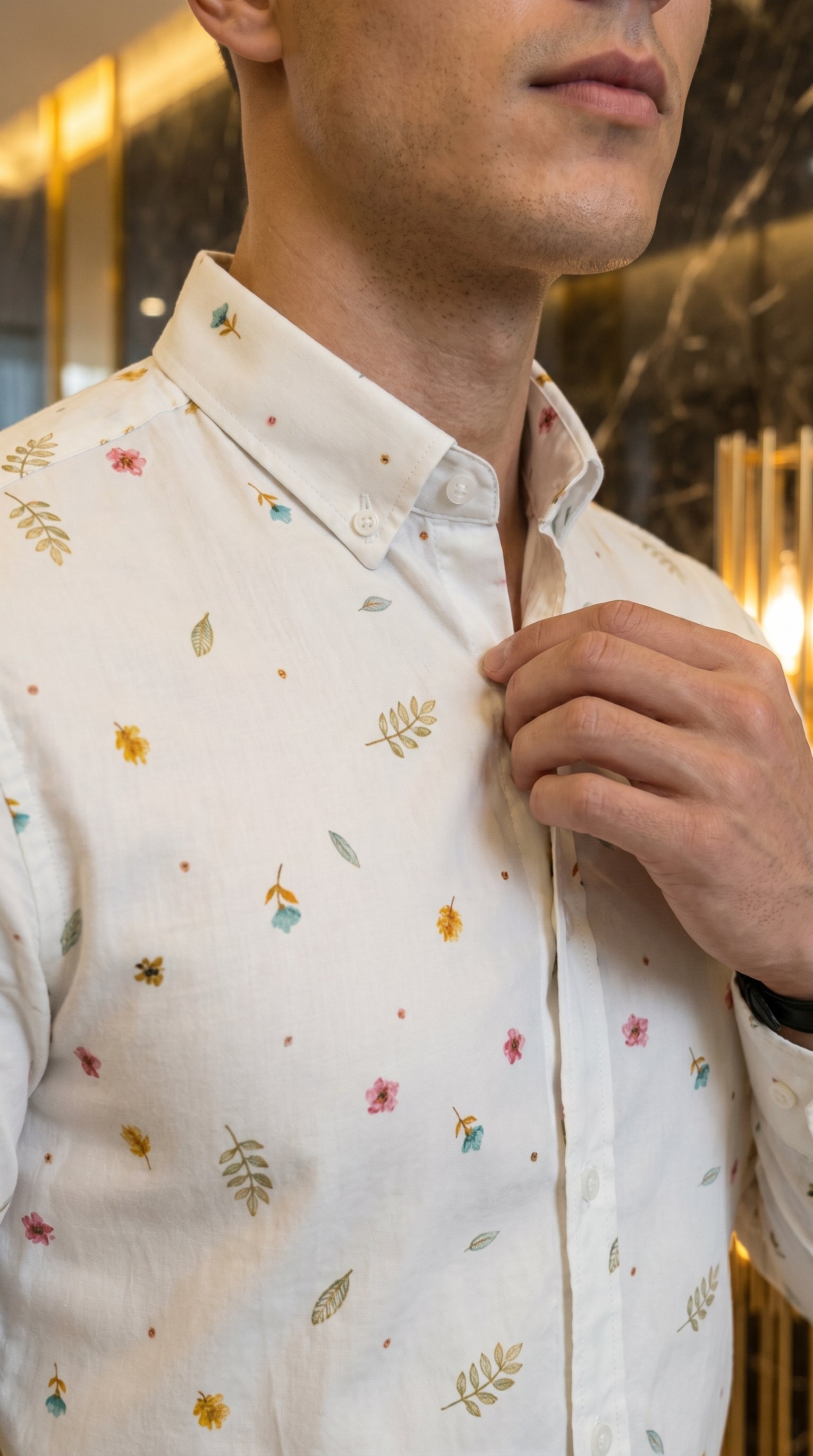 English Garden - Floral White
