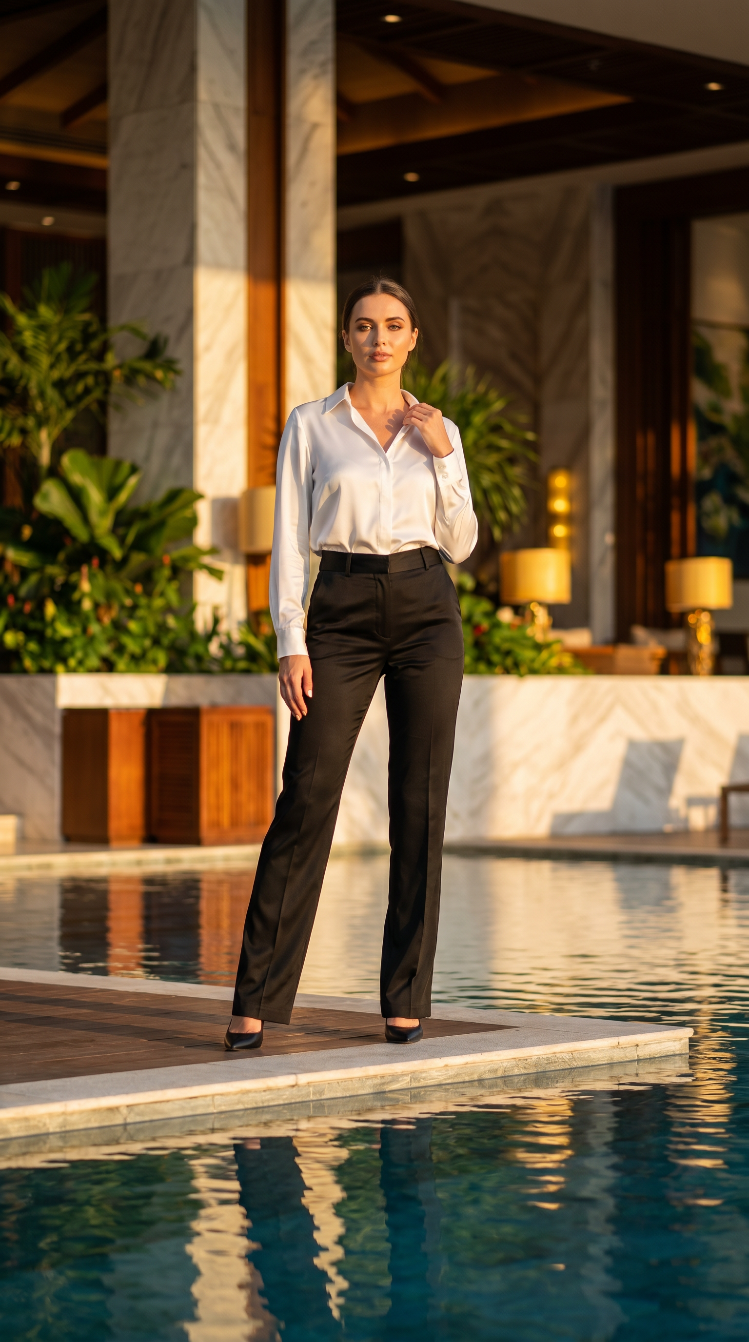 White Silk - Essential Blouse