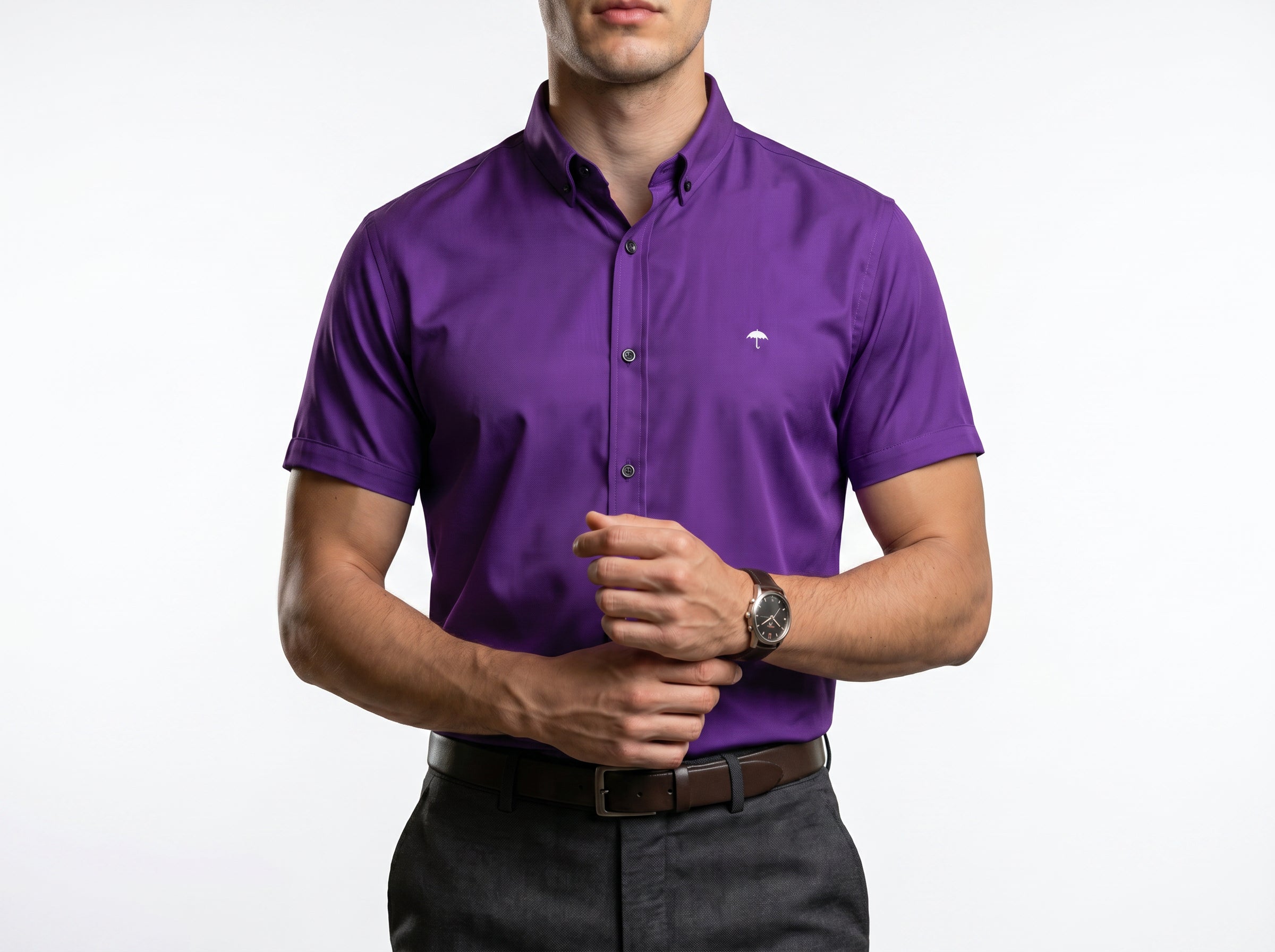 Camisa de Hombre   — Moon & Rain. Prenda elegante y moderna.