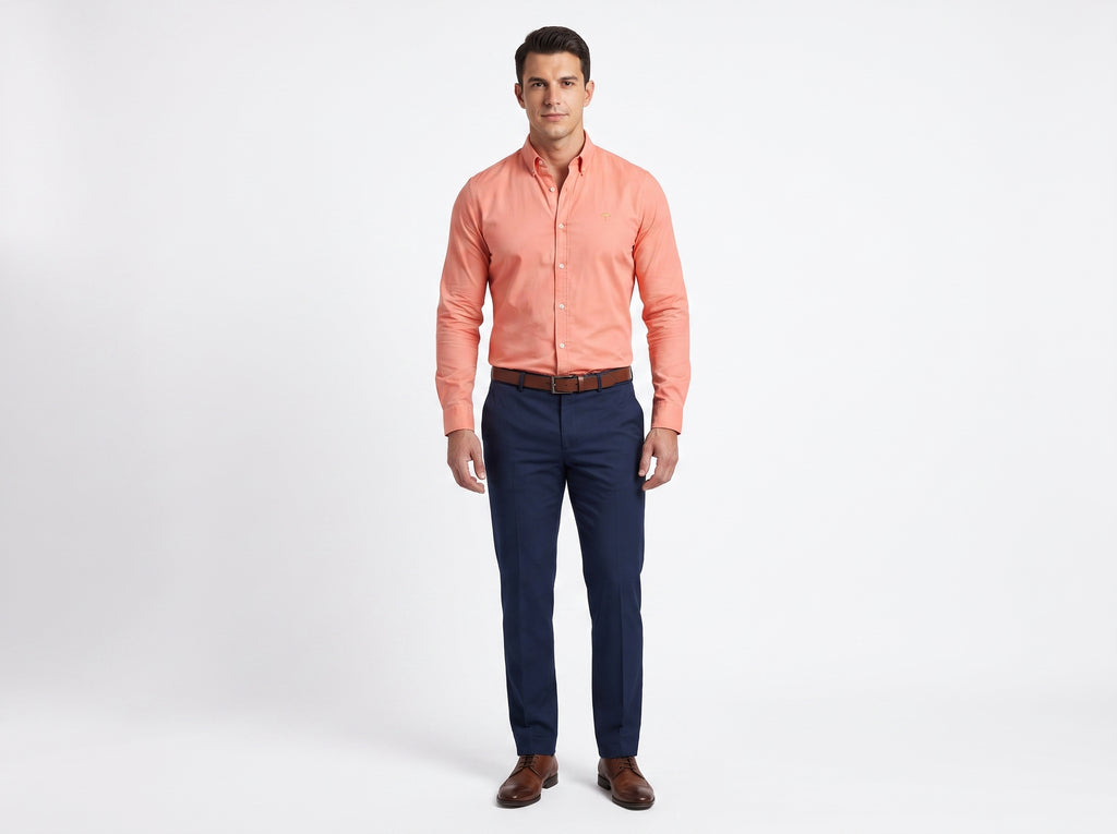 Camisa de Hombre   — Moon & Rain. Prenda elegante y moderna.