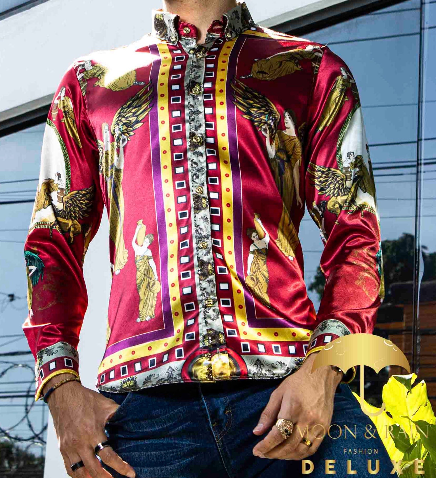 Shirt Elegante Outfit Buchon Hombre Trajes De Buchones