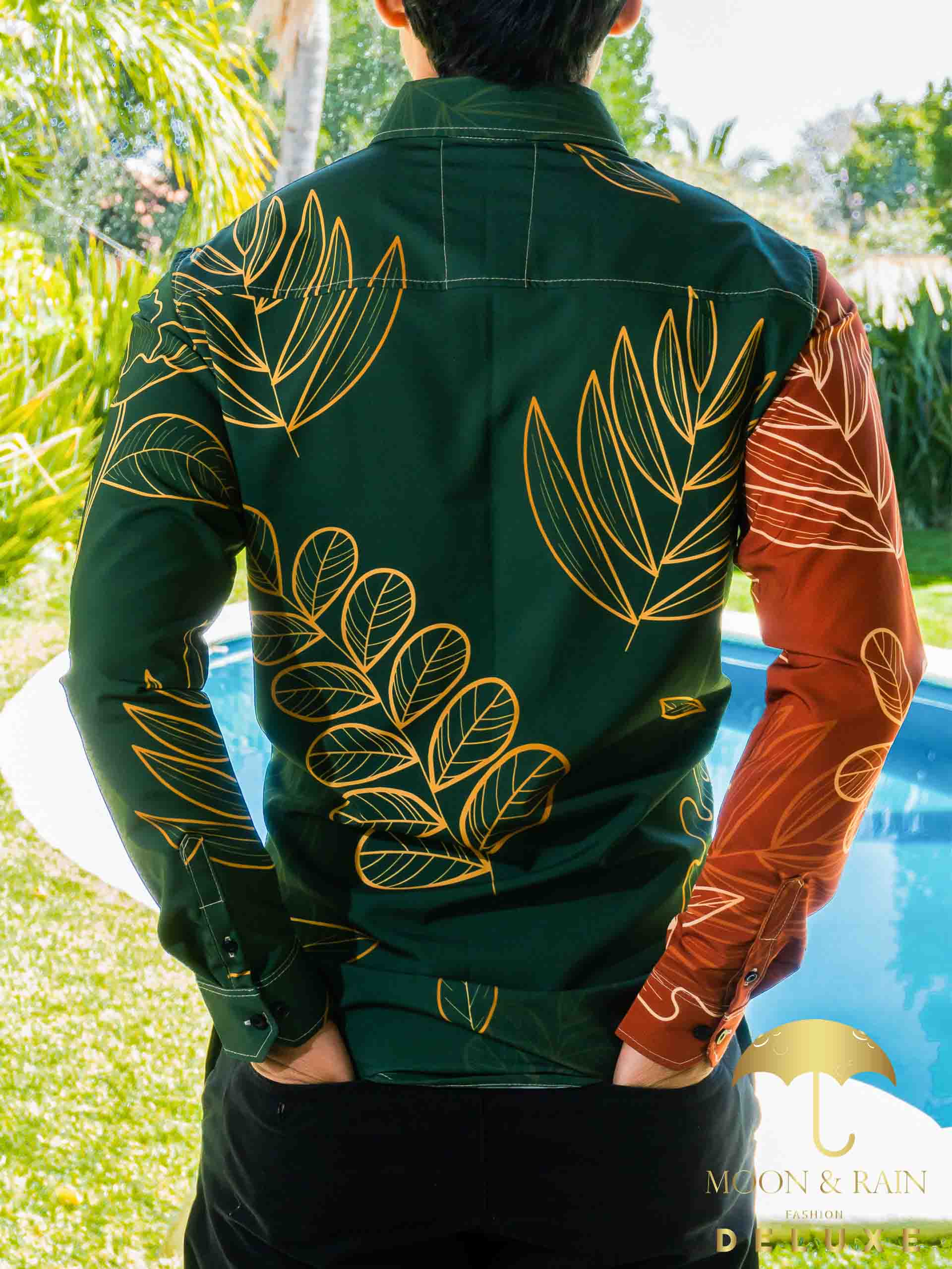 Camisa Hombre Casual Slim Fit Camaleón - 34 (S)-Tiendas Platino