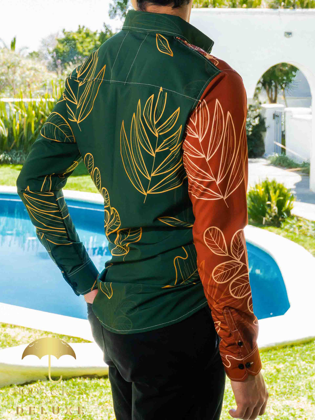 Camisa Hombre Casual Slim Fit Camaleón - 34 (S)-Tiendas Platino