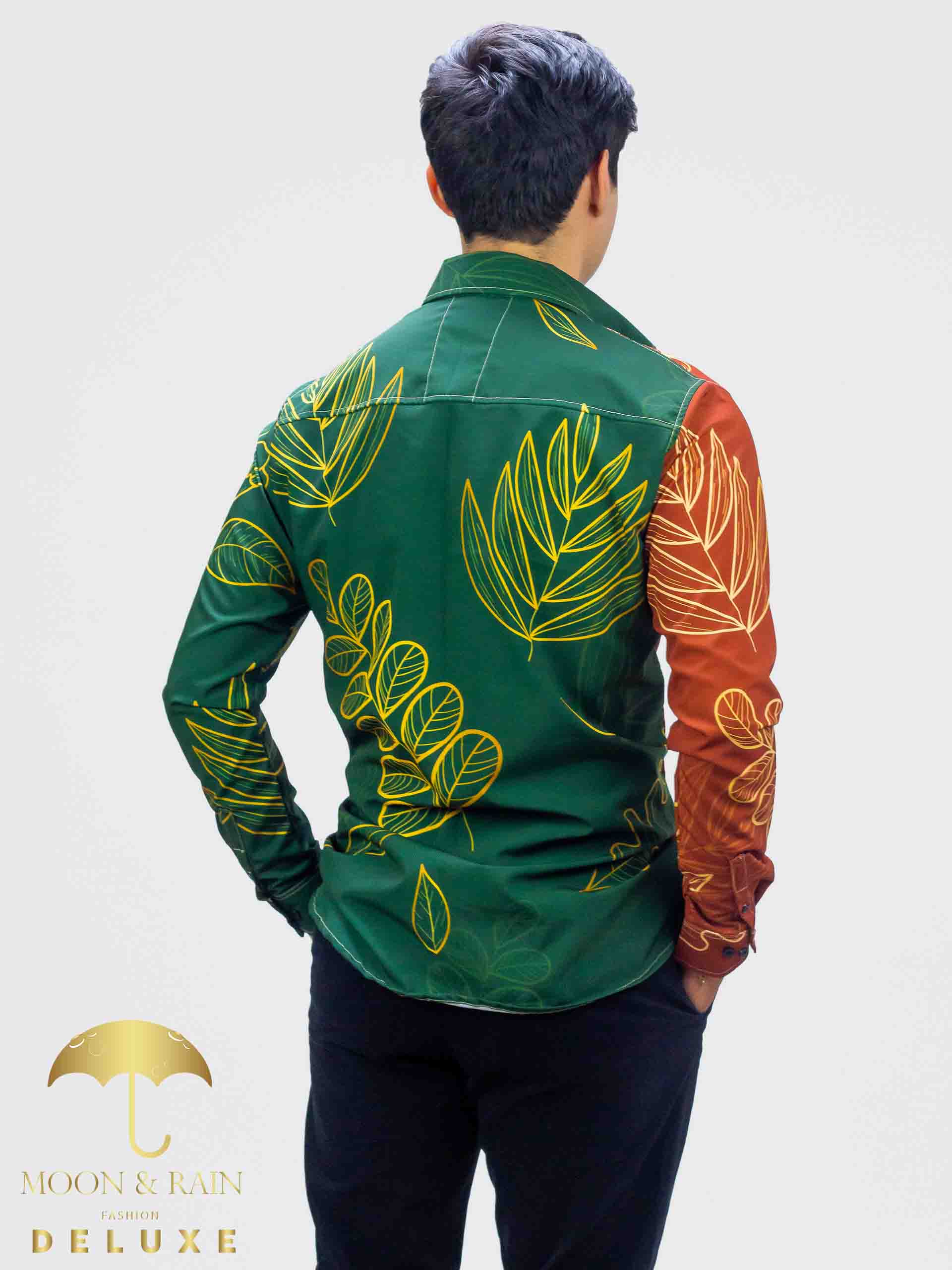 Camisa Hombre Casual Slim Fit Camaleón - 34 (S)-Tiendas Platino