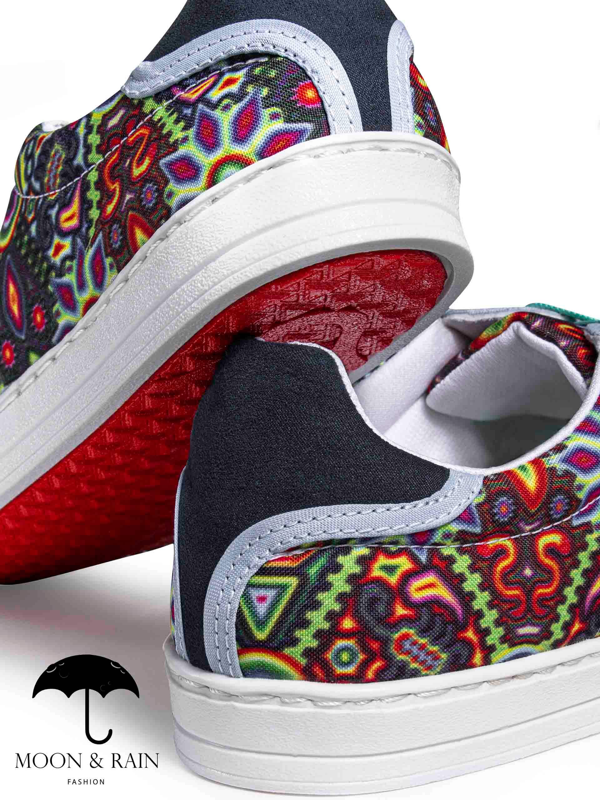 Tenis Efecto Mandala Azul - Tiendas Platino Tenis Hombre 22 MX