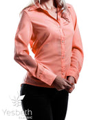 Camisa Mujer Casual Slim Fit Coral Lisa - 6 - 7 (S)-Tiendas Platino