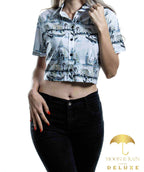 Camisa Mujer Casual Slim Fit Blanca Town - 6 - 7 (S)-Tiendas Platino