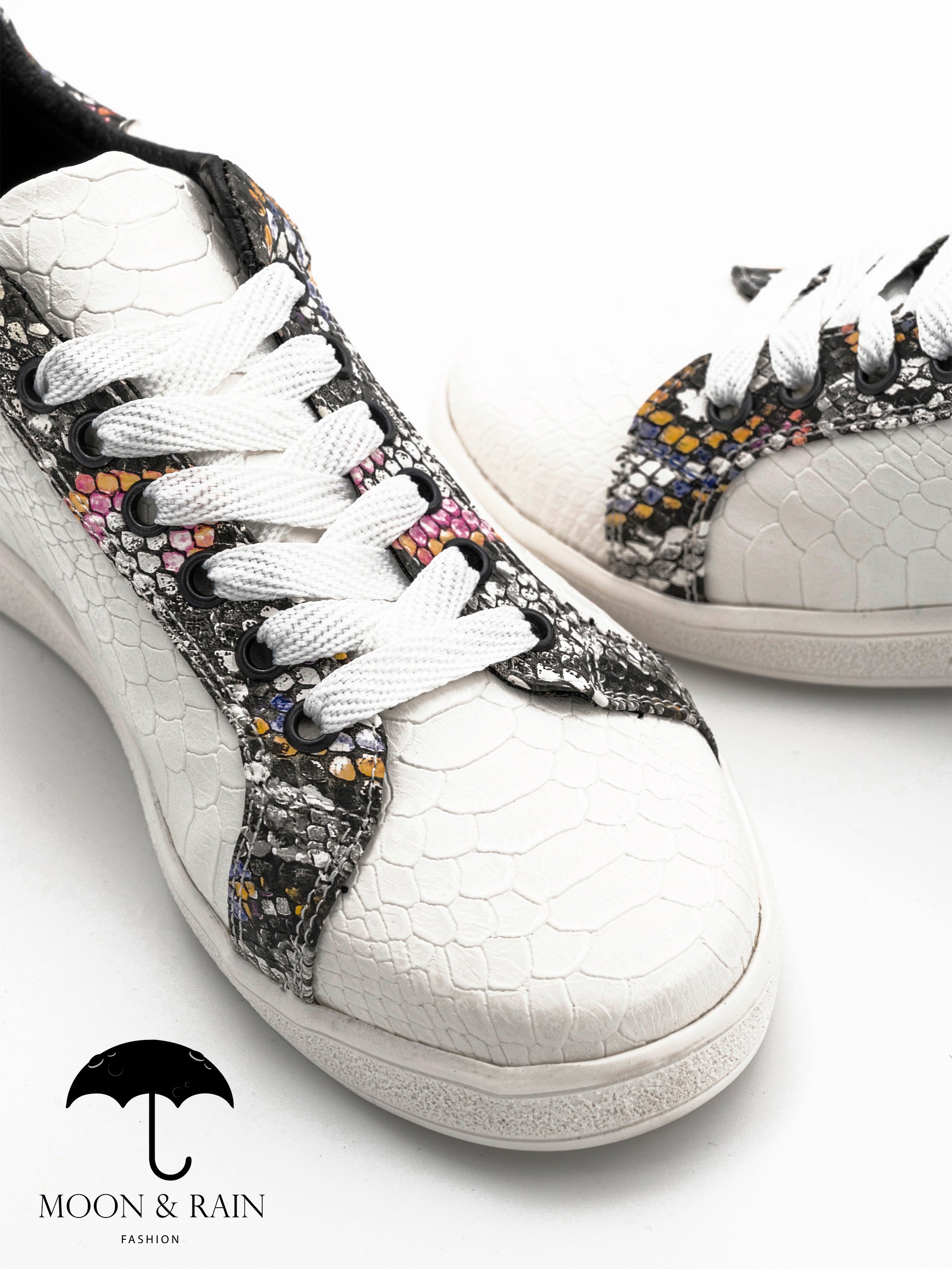 Tenis Snake Blanco Det. Colors - Tiendas Platino Tenis Hombre 24 MX