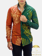 Camisa Hombre Casual Slim Fit Camaleón - 34 (S)-Tiendas Platino