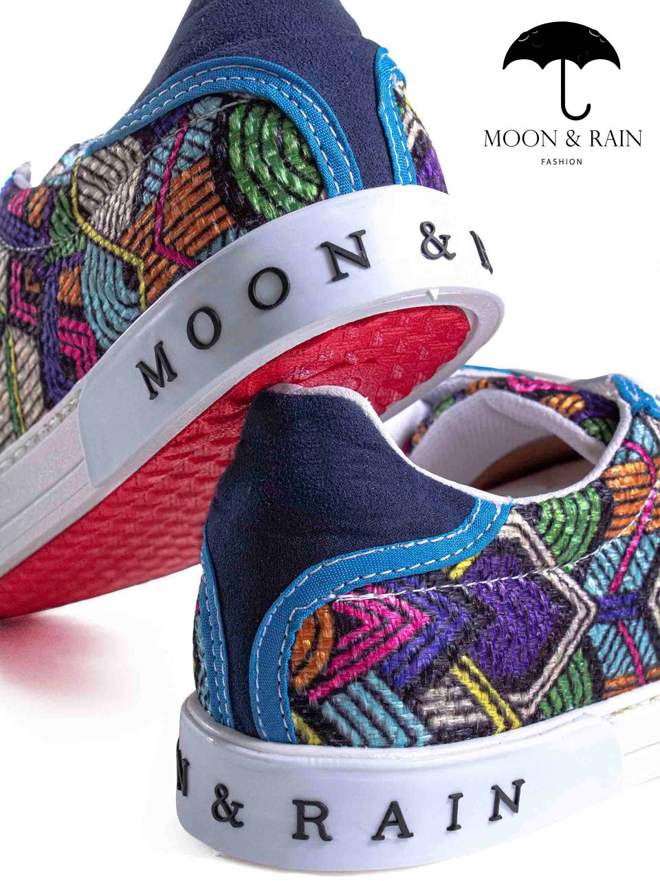 Tenis Artesanales Grecas Premium Multicolor Style 2 - Tiendas Platino Tenis Hombre 22 MX